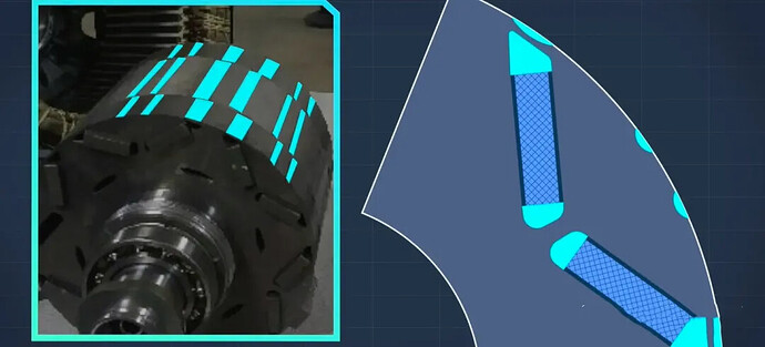 A close-up shot shows a detailed view of a machine component, with a cutaway diagram illustrating its internal structure and design. (由 AI 生成标题)